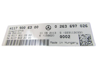 Přístrojová deska  Mercedes-Benz CLA C117 X117 W117 2013 A1179006300, A1179010500  