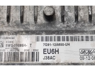 Řídící jednotka 5WS40595H-T, 7G91-12A650-UH   Ford Mondeo MK IV 2009