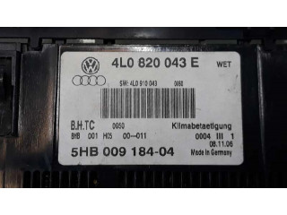 Блок управления климат-контролем 4L0820043E, 5HB00918404   Audi Q7 4M