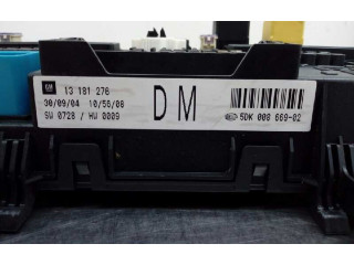 Pojistková skříňka Řídící jednotka BSM 13181276DM, 5DK008669   Opel Astra G 2004