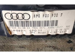Přístrojová deska  Audi A3 S3 8P  8P0920930F  