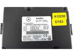 Блок управления A2059007018, A2059014009   Mercedes-Benz C W205