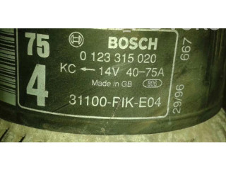 Генератор 0123315020   Honda Civic      