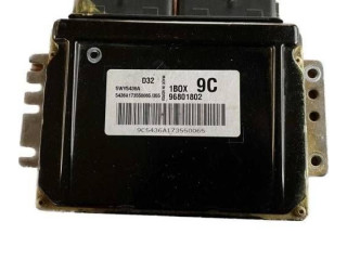 Блок управления двигателя 96801802, 5WY5436A   Chevrolet Spark M100, M150
