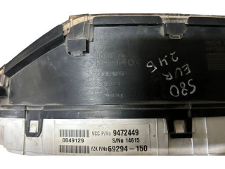 Přístrojová deska  Volvo S80 2002 9472449, 9459821  