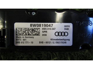 Блок управления климат-контролем 8W0819047, APG   Audi A4 Allroad