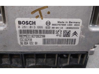 Řídící jednotka 9665465280, 0281013666   Citroen C-Crosser 2009