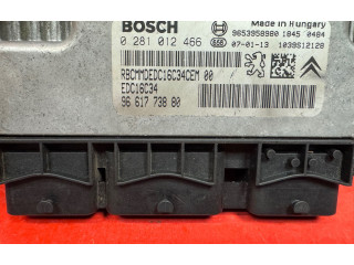 Řídící jednotka 0281012466, 9661773880   Citroen Xsara Picasso 2006