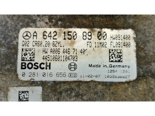 Блок управления двигателя A6421508900, 0281016656   Mercedes-Benz CLS C218 X218