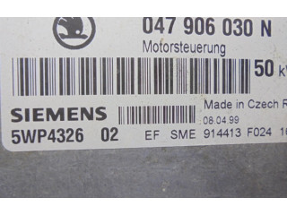 Блок управления двигателем Блок управления 047906030N, 047906030N   Skoda Felicia I