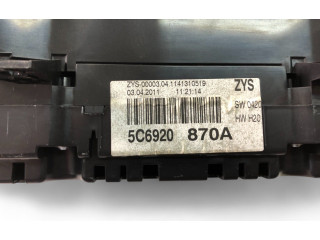Přístrojová deska  Volkswagen Jetta VI 2012 5C6920870A  
