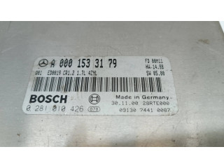 Блок управления двигателя A0001533179, 28RTE000   Mercedes-Benz A W168