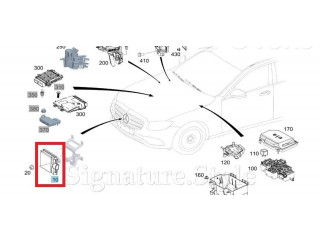 Радар круиз контроля     A0009002839, A0009007913  Mercedes-Benz CLS C257