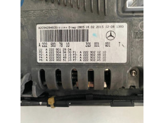 Přístrojová deska  Mercedes-Benz S W222 2015 A2229007810, A2229007007  