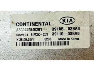 Řídící jednotka 391A503BA6, A3C0479840201   KIA Stinger 2016