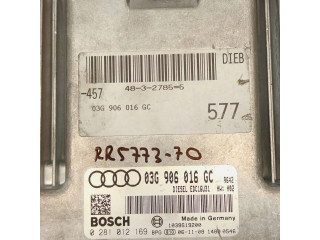 Блок управления двигателя 03G906016GC, 1039S19200   Audi A6 S6 C6 4F