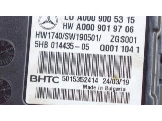 Блок управления климат-контролем A0009005315, A0009019706   Mercedes-Benz EQC