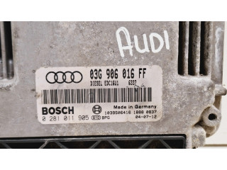 Блок управления двигателя 03G906016FF, 1039S06416   Audi A3 S3 8P