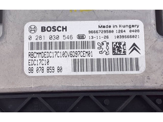 Řídící jednotka 9807885980, 0281030546   Peugeot 2008 I 2014