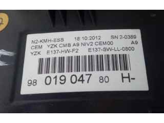 Панель приборов 9801904780   Peugeot 208       