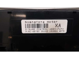 Блок управления климат-контролем 6872035000   SsangYong Tivoli