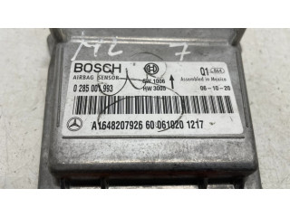 Блок подушек безопасности 0285001993, A1648207926   Mercedes-Benz ML W164