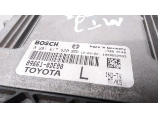 Блок управления двигателя 0281017820, 896610DE80   Toyota Yaris