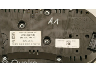 Панель приборов 8V0920870N   Audi A3 S3 8V       