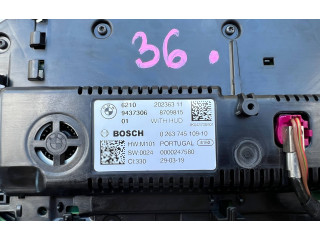 Přístrojová deska  BMW 7 G11 G12 2017 9437306, 0000247580  