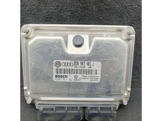 Блок управления двигателя 8E0907401J, 0281011387   Audi A6 S6 C5 4B