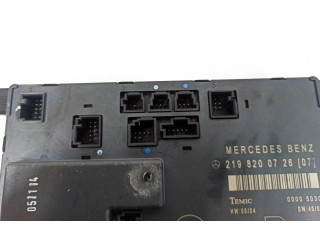 Блок управления коробкой передач 2198200726, 2931973416   Mercedes-Benz CLS C219