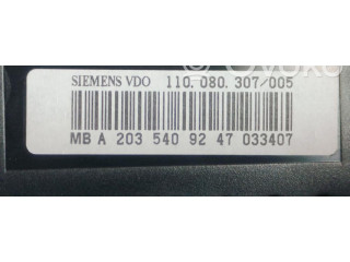Přístrojová deska  Mercedes-Benz C W203 2016 A2035409247  