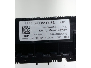 Блок управления климат-контролем 4H0820043E, 5HB01012165   Audi A8 S8 D4 4H