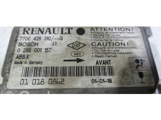 Блок подушек безопасности 7700428310G, 0285001157   Renault Clio III