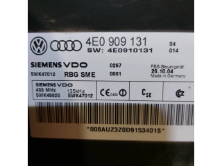 Блок комфорта 4E0909131, 4E0910131   Audi A8 S8 D3 4E   