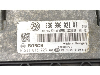 Řídící jednotka 03G906021QT   Skoda Superb B6 (3T) 2009
