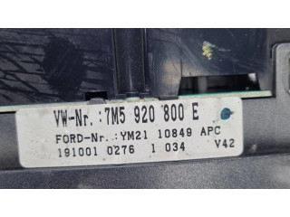 Панель приборов 7M5920800E, YM2110849APC   Ford Galaxy       