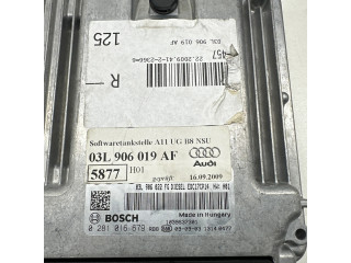 Блок управления двигателя 03L906019AF, 03L906022FG   Audi A6 S6 C6 4F