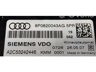 Блок управления климат-контролем 8P0820043AG, A2C53242446   Audi A3 S3 8P