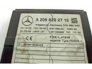 Модуль управления сидением A2098202710, 510080543   Mercedes-Benz CLK A209 C209