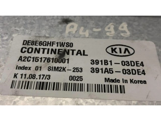 Блок управления двигателя 391B103DE4, 391A503DE4   KIA Niro