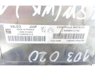Řídící jednotka SW9664127180, SW9664127180   Peugeot 207 2007