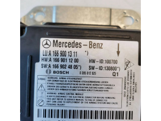 Блок подушек безопасности A1669001311, A1669011200   Mercedes-Benz ML W166