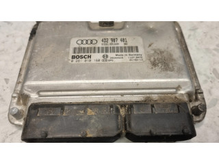 Блок управления двигателя 0281010160, 4D2907401   Audi A8 S8 D3 4E