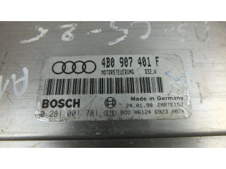 Блок управления двигателя 4B0907401F, 0281001781   Audi A6 S6 C7 4G