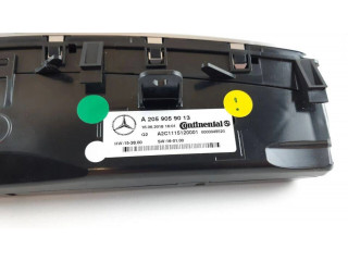 Блок управления климат-контролем A2059059013, A2C1115120001   Mercedes-Benz C W205