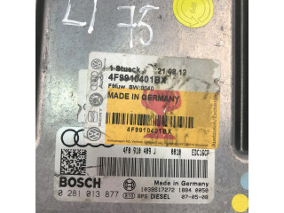 Блок управления двигателем Блок управления 4F0910409J, 0281013877   Audi A6 S6 C8 4K