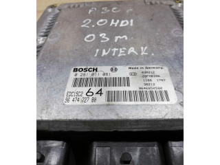 Řídící jednotka 9647472780, 0281011081   Peugeot 307 2001