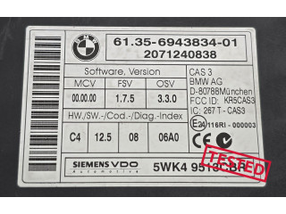 Комплект блоков управления 12147599881, 7599881   BMW 3 E92 E93