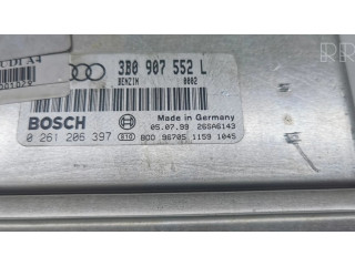 Блок управления двигателя 3B0907552L, 0261206397   Audi A4 S4 B5 8D